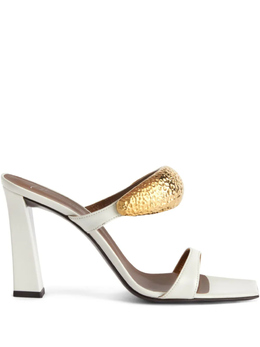 Giuseppe Zanotti: Белые сабо 