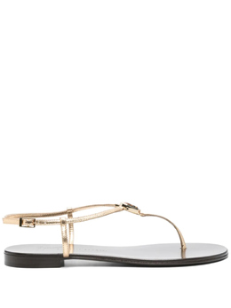 Giuseppe Zanotti: Золотые сандалии 