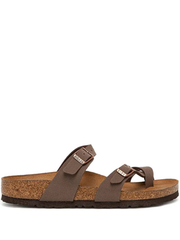 Birkenstock: Коричневые сандалии  Mayari