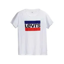 Levi's: Белая футболка 