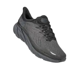 HOKA: Чёрные кроссовки 