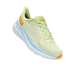 HOKA: Жёлтые кроссовки 