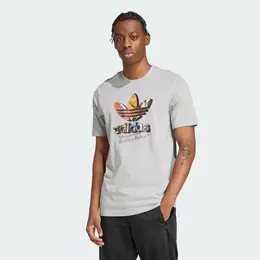 adidas: Серая футболка 