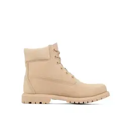 Timberland: Светлые ботинки 