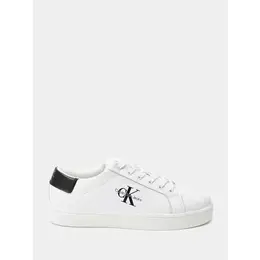 Calvin Klein Jeans: Белые кроссовки 
