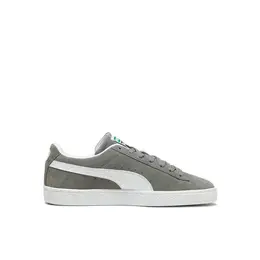 PUMA: Серые кроссовки  Suede Classic