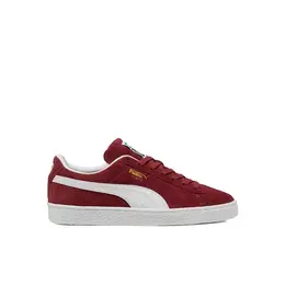 PUMA: Бордовые кроссовки  Suede Classic
