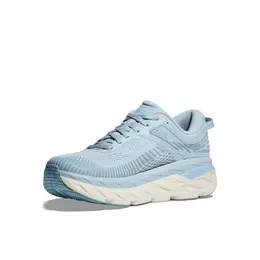 HOKA ONE ONE: Голубые кроссовки 