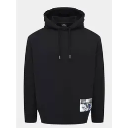 Armani Exchange: Тёмная толстовка 