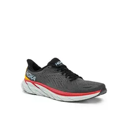 HOKA ONE ONE: Серые кроссовки 
