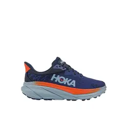 HOKA ONE ONE: Синие кроссовки 