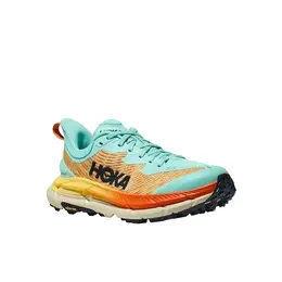 HOKA ONE ONE: Голубые кроссовки 