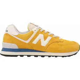 New Balance: Оранжевые кроссовки  574