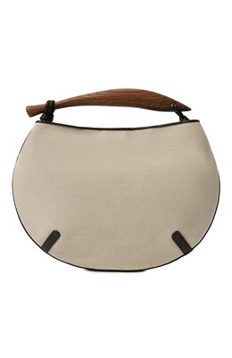 Bottega Veneta: Бежевая сумка 