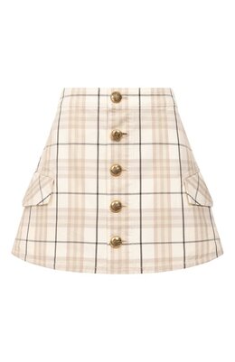 Burberry: Хлопковая юбка 