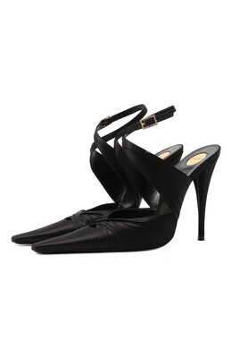 Saint Laurent: Чёрные туфли 