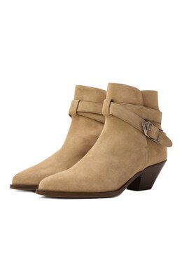 Isabel Marant: Бежевые ботинки 