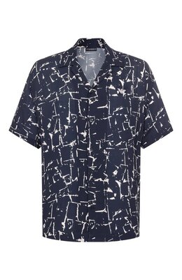 Emporio Armani: Рубашка из вискозы 