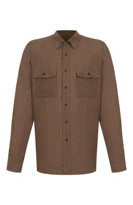 Brioni: Льняная рубашка 