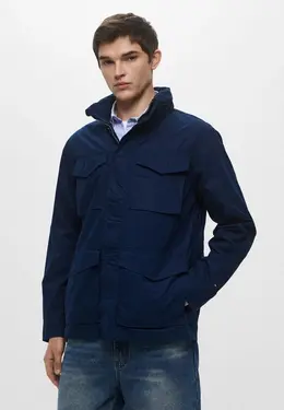Tommy Hilfiger: Синяя куртка 