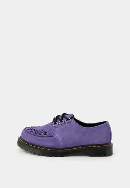 Dr. Martens: Фиолетовые ботинки 