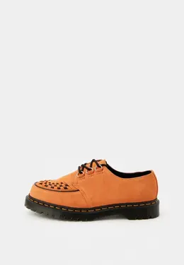 Dr. Martens: Оранжевые ботинки 