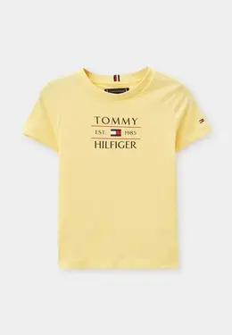 Tommy Hilfiger: Жёлтая футболка 