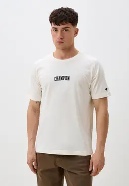 Champion: Белая футболка 