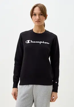 Champion: Чёрный свитшот 