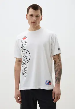 Champion: Белая футболка 