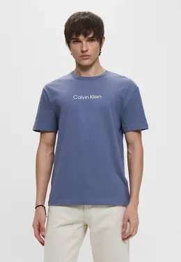 Calvin Klein: Синяя футболка 