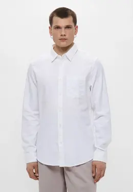 Calvin Klein: Белая рубашка 