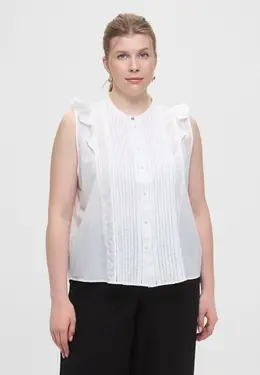 Boss: Белая блуза 