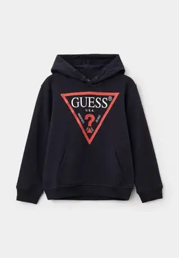 Guess: Чёрная толстовка 