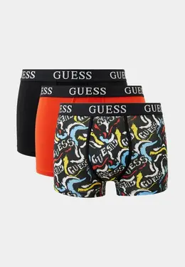 Guess: Оранжевые трусы 