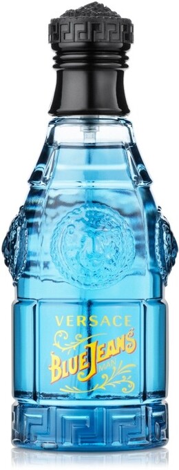 Versace: Голубые джинсы 