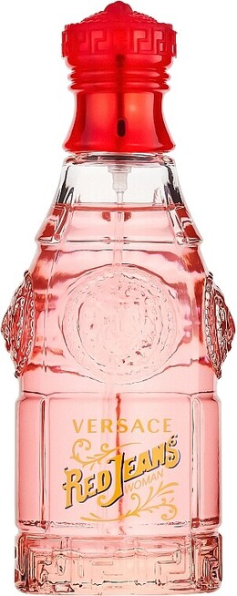 Versace: Красные джинсы 