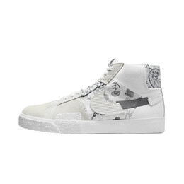 Nike: Белые кеды  SB Zoom Blazer Mid
