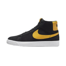 Nike: Чёрные кеды  SB Zoom Blazer Mid