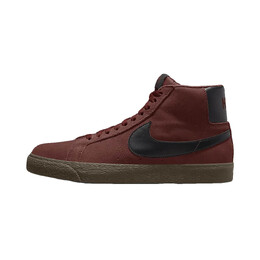 Nike: Тёмные кеды  SB Zoom Blazer Mid