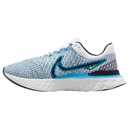 Nike: Белые кроссовки  React Infinity Run Flyknit