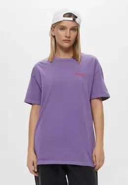 Vans: Фиолетовая футболка 