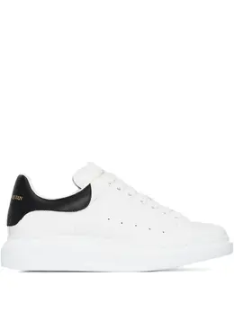 Alexander McQueen: Белые кроссовки  Oversized