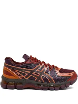 ASICS: Бордовые кроссовки  Gel-Kayano