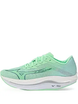 Mizuno: Зелёные кроссовки 