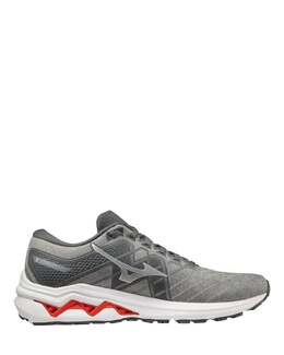 Mizuno: Серебристые кроссовки 