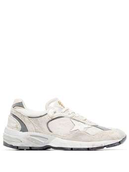 Golden Goose: Серебристые кроссовки 