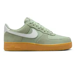 Nike: Зелёные кроссовки  Air Force 1
