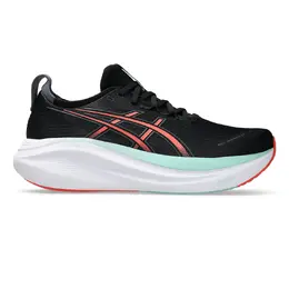 Asics: Чёрные кроссовки  Gel-Nimbus