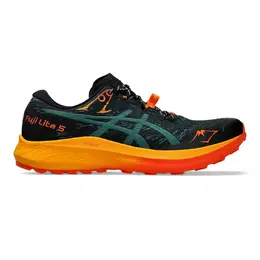Asics: Зелёные кроссовки 